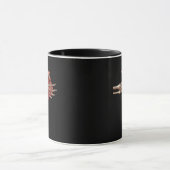 私のハートは君の手クラシックだ マグカップ (中央)