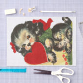 私のハートは君の犬だ！ 薄葉紙 (クラフト)