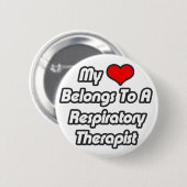 私のハートは呼吸セラピストだ 缶バッジ (正面&裏面)