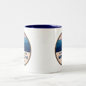 私のハートは山にある ツートーンマグカップ (中央)