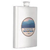 私のハートは山にある フラスク (右)