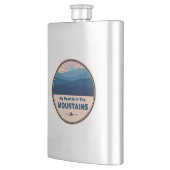 私のハートは山にある フラスク (左)