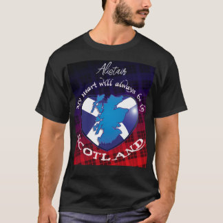 私のハートは常にスコットランドにいる Tシャツ