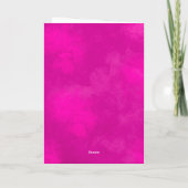 私のハートは愛で一杯，バレンタイン カード (裏面)