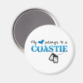 私のハートは愛猫だ マグネット (正面/裏面)