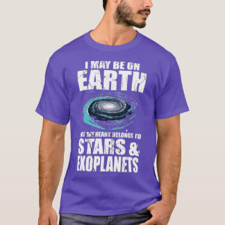 私のハートは星系外惑星系外惑星Astに属している Tシャツ