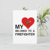 私のハートは消防士だ サンキューカード (スタンド正面)