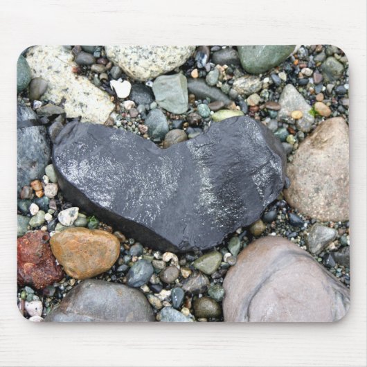 私のハートは石です マウスパッド (正面)