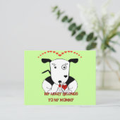 私のハートは私のママのものだ ポストカード (スタンド正面)