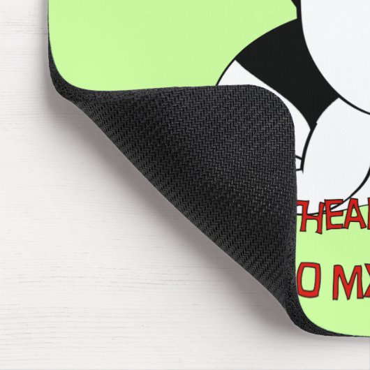 私のハートは私のママのものだ マウスパッド (コーナー)