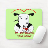 私のハートは私のママのものだ マウスパッド (マウス)