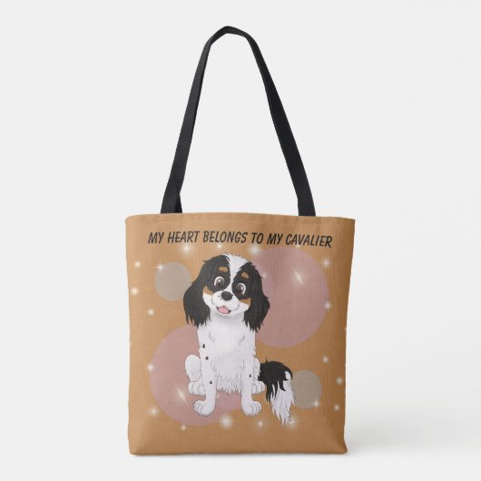 私のハートは私の三騎士のものだ トートバッグ (裏面)