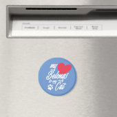 私のハートは私の猫バレンタイン |マグネット マグネット (インサイチュ (食洗機))