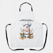 私のハートは私を台所に連れて行った エプロン (正面)