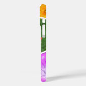 私のハートは花写真コラージュで満ちている Case-Mate iPhoneケース (裏面 / 左)