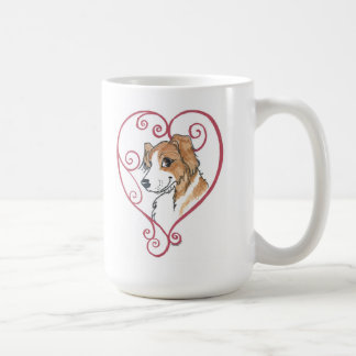 私のハートは英国の羊飼いに属します コーヒーマグカップ