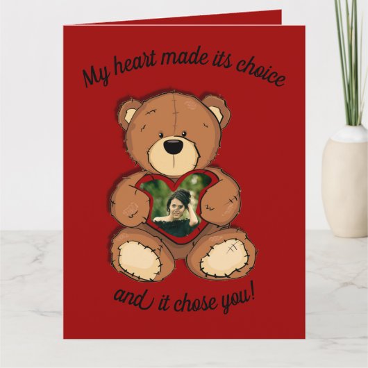 私のハートは選択した カード (正面)