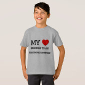 私のハートは電子工学の技術者に属します Tシャツ (正面フル)