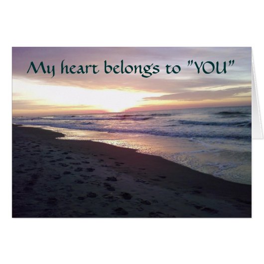 私のハートは「あなた」（あなたのみ）のものだ (正面横)