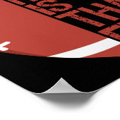 私のハートは、フィールドアメリカンフットボール愛好家の上にある ポスター (角)