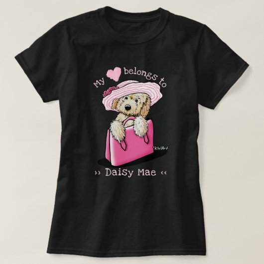 私のハートは Tシャツ (デザイン正面)