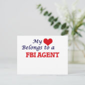 私のハートはFbi捜査官の物だ ポストカード (スタンド正面)