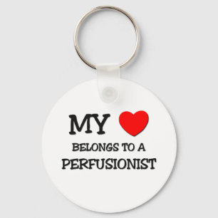 私のハートはPERFUSIONISTに属します キーホルダー
