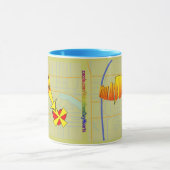 私のハートへの地図ここにいます! マグカップ (中央)