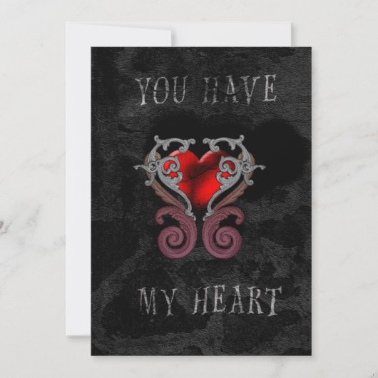 私のハートをあなたに(赤) シーズンカード (正面)