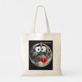 私のハートを壊した – もし月が話すことができた トートバッグ (裏面)