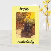 私のハートを愛***る*** カード (黄色い花)