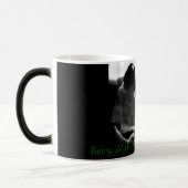 私のハートを暖めますあなたとのあることは モーフィングマグカップ (左)