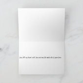 私のハートを満たして下さい カード (内部)