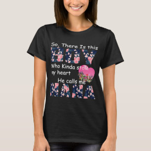 私のハートを盗んだこの男の子はNaNa Tシャツ