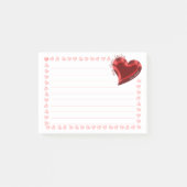 「私のハートを盗んだ」 ポストイット (正面)