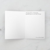 私のハートカードの下から サンキューカード (内部)