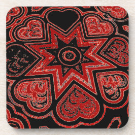 '私のハート'コースターセット コースター