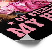 私のハートトランプ2024シャツトランプカウボーイを盗む ポスター (角)