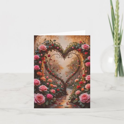 私のハートバレンタインへの道 カード (正面)
