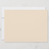 私のハートバレンタインデーのカードのサウンドトラック 招待状 (裏面)