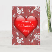 私のハートビートのためにあなたバレンタイン カード (正面)