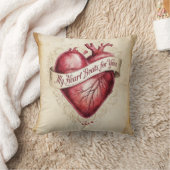 私のハートビート クッション (ブランケット)