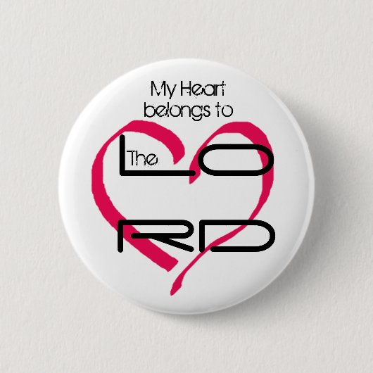 私のハートボタン 缶バッジ (正面)