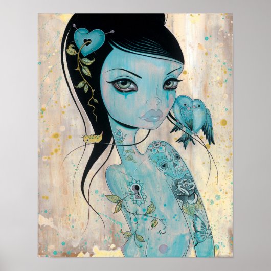 私のハートポスターを傷つける ポスター (正面)