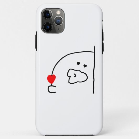 私のハートマグカップを取る Case-Mate iPhoneケース (裏面)