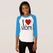 私のハートママのシャツ Tシャツ (正面フル)