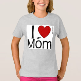 私のハートママのシャツ Tシャツ