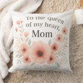私のハートママの女王» フローラ装飾品 クッション (ブランケット)