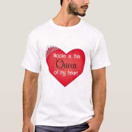 私のハートメンズの基本Tシャツの所有者 Tシャツ