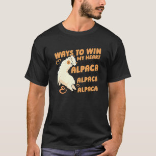 私のハートラマ・パコ・アルパカ・アルパカの品種を獲得する方法 Tシャツ